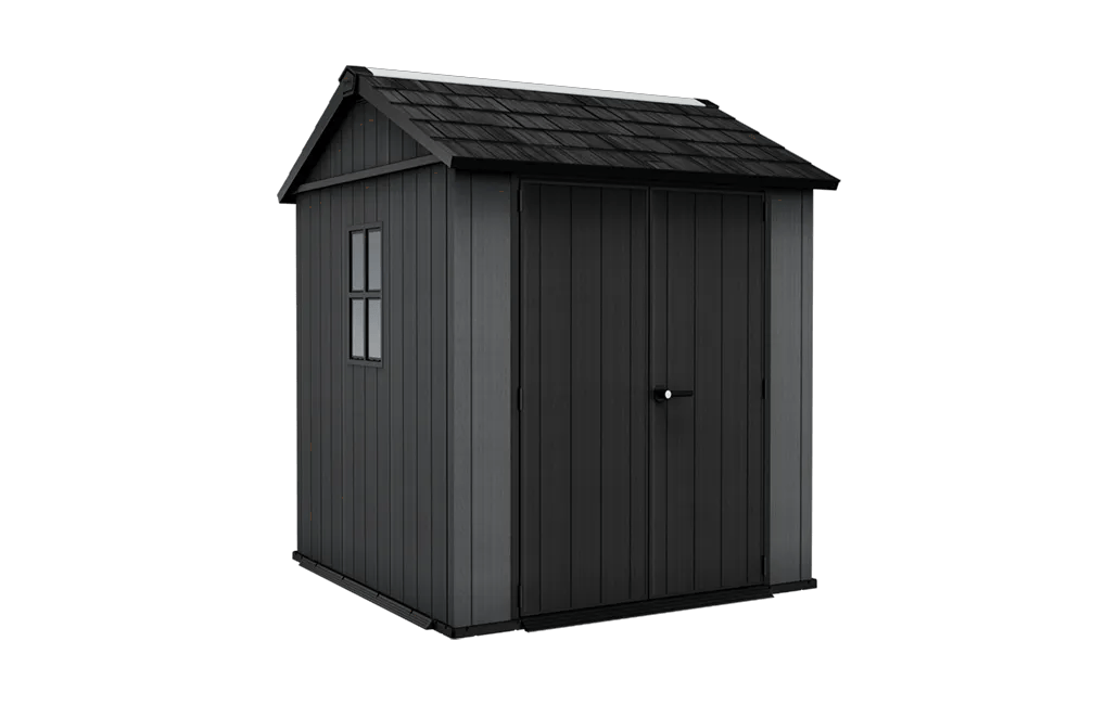 Newton Plus 7.5x7 Gartenhaus - 223x230x246cm - Grau