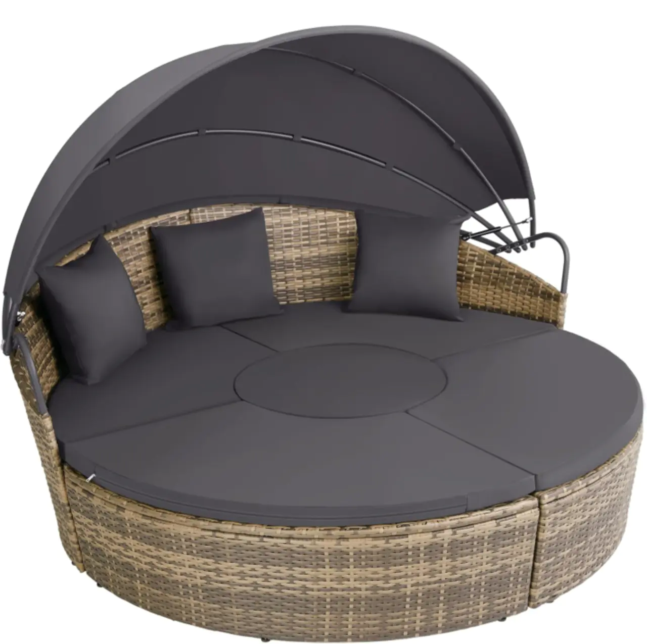 Lounge Muschel Sonneninsel Outdoor wetterfest