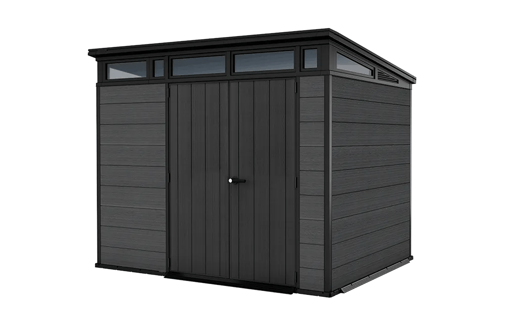 Cortina 9x7 Gartenhaus - 218x279x226 cm  - Grau