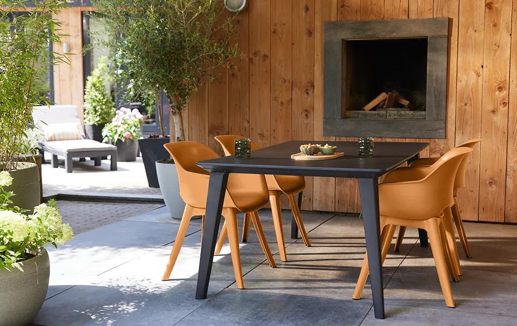 Akola Stuhl - 2er Pack - 55x56x80cm -