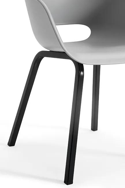 Noa Schalenstuhl - 2er Pack - 56,5x55x80 cm - Dunkelblau