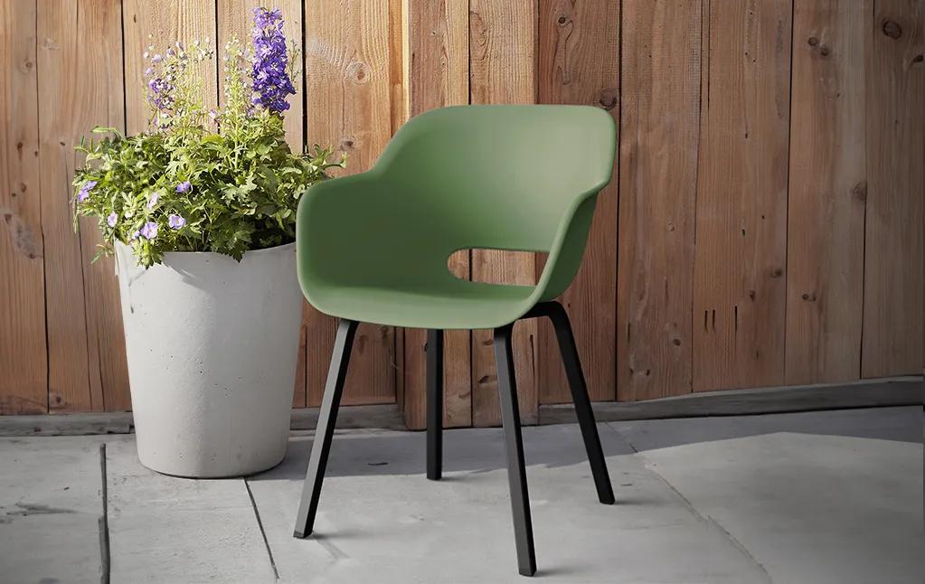 Noa Schalenstuhl - 2er Pack - 56,5x55x80 cm - Dunkelblau