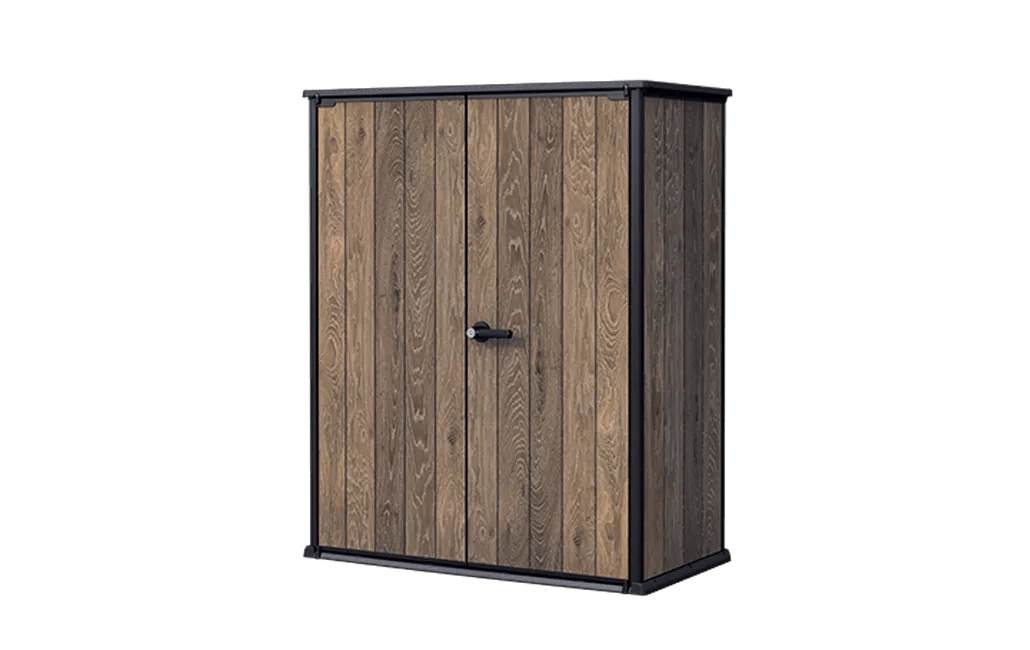 Signature 1400L Gartenschrank - 140x73.6x170.4cm - Walnuss