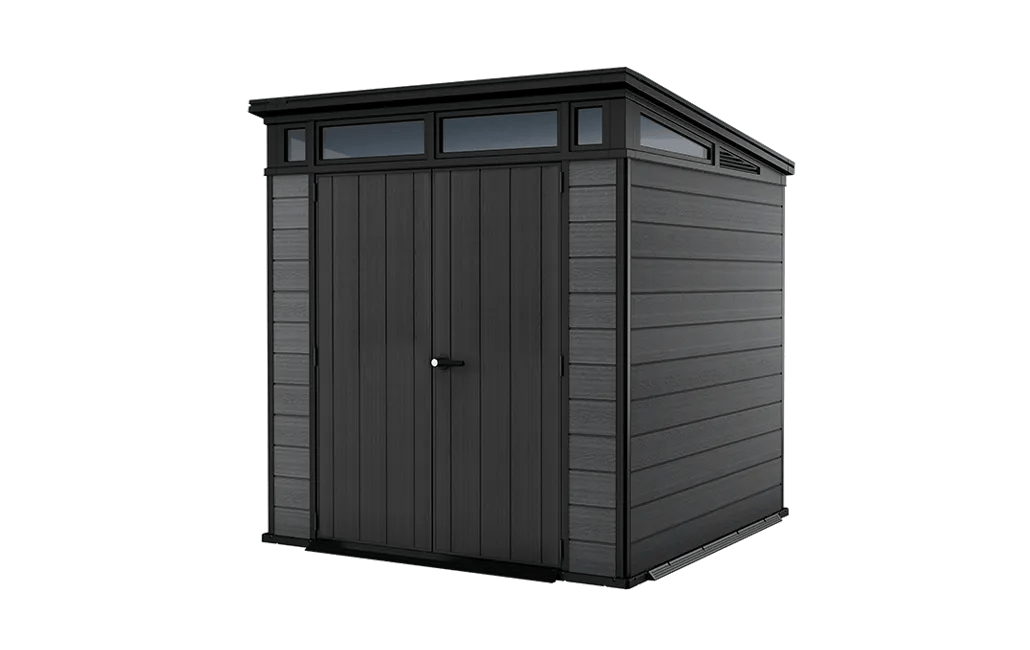 Cortina 7x7 Gartenhaus  - 216x218x226cm  - Grau