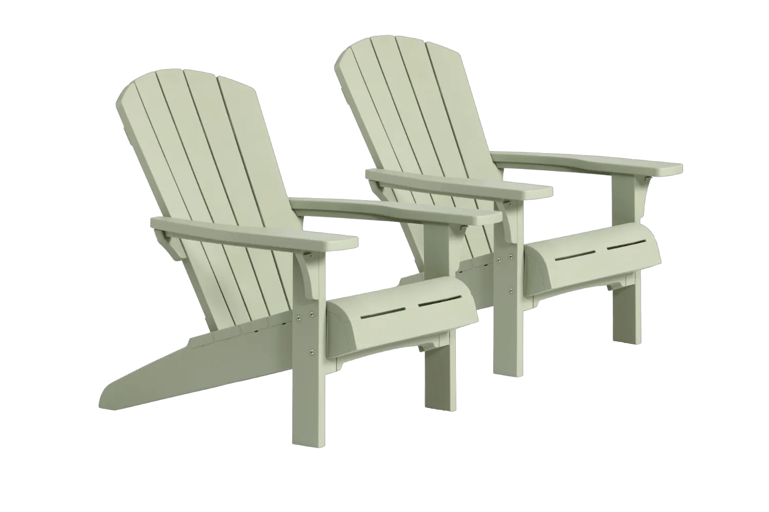 Troy Adirondack Vintage Grün Set von 2 - Vintage Grün