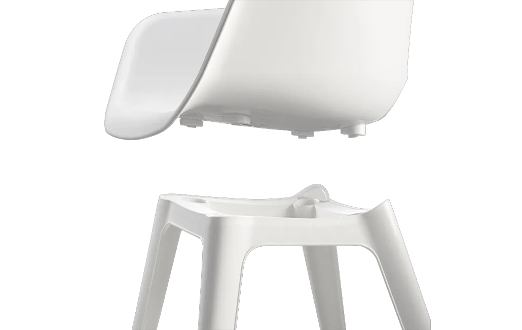 Akola Stuhl - 2er Pack - 55x56x80cm -