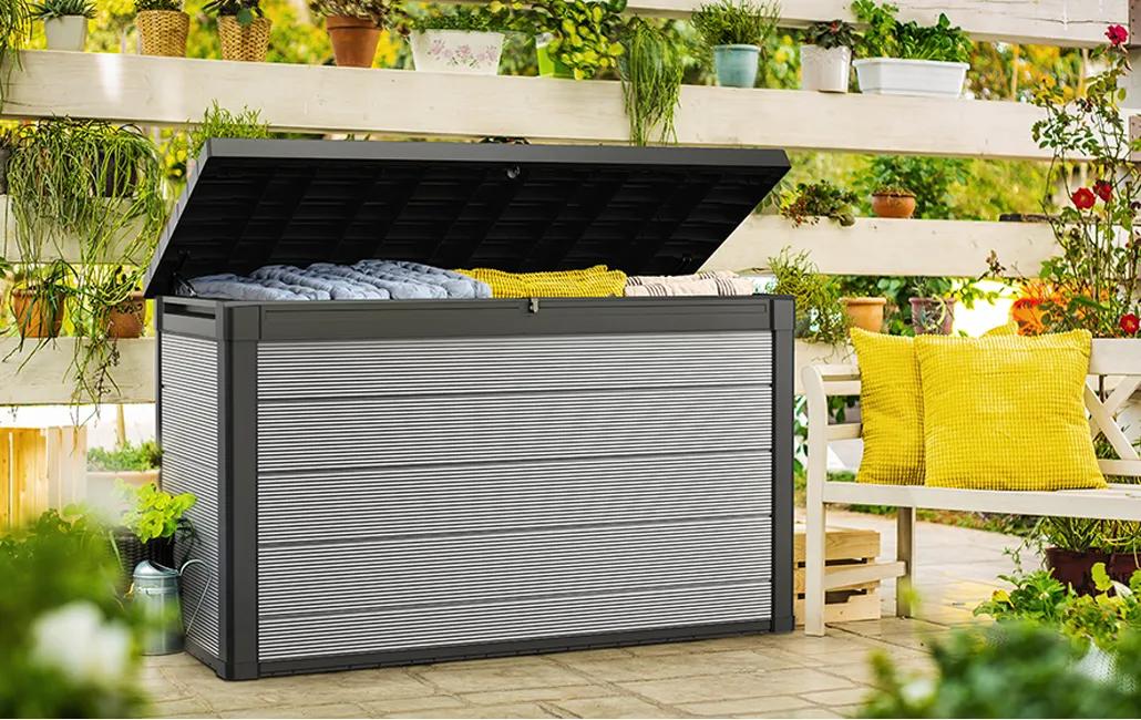 Premier 757L Aufbewahrungsbox - Graubraun
