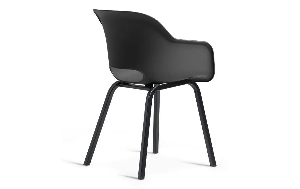 Noa Schalenstuhl - 2er Pack - 56,5x55x80 cm - Dunkelblau
