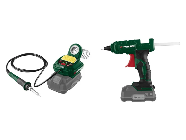 PARKSIDE® Station de soudage sur batterie 20 V PLSA 20 Li B2 ou pistolet à colle PHPA 20- Li A1