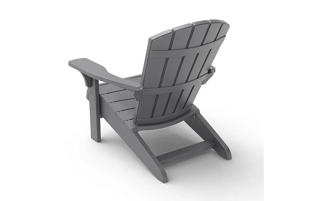 Troy Adirondack Gartenstuhl – 81x80x96,5 cm - Grau