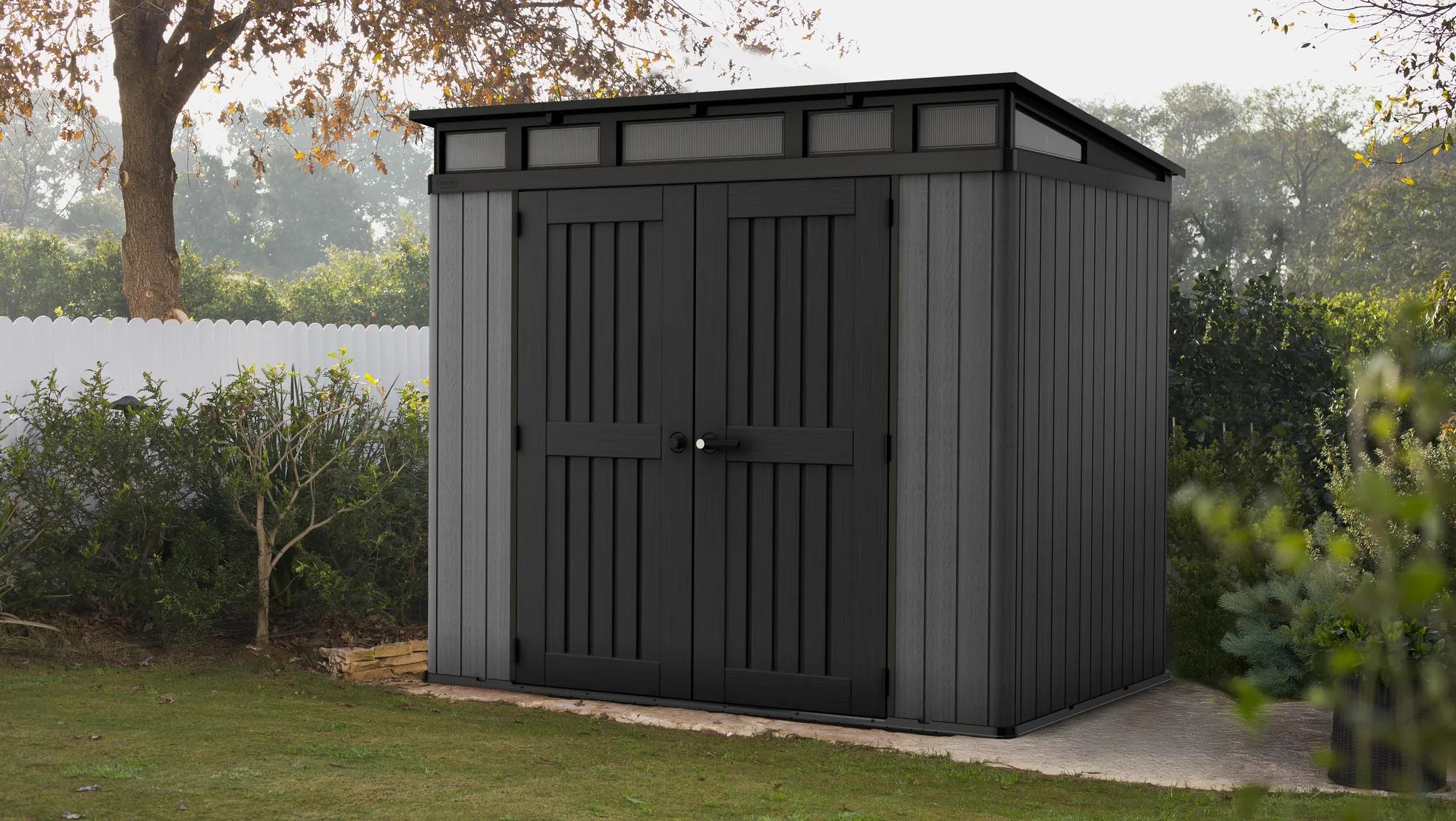 Stronghold Gartenhaus 8x6 - Grau  - Grau