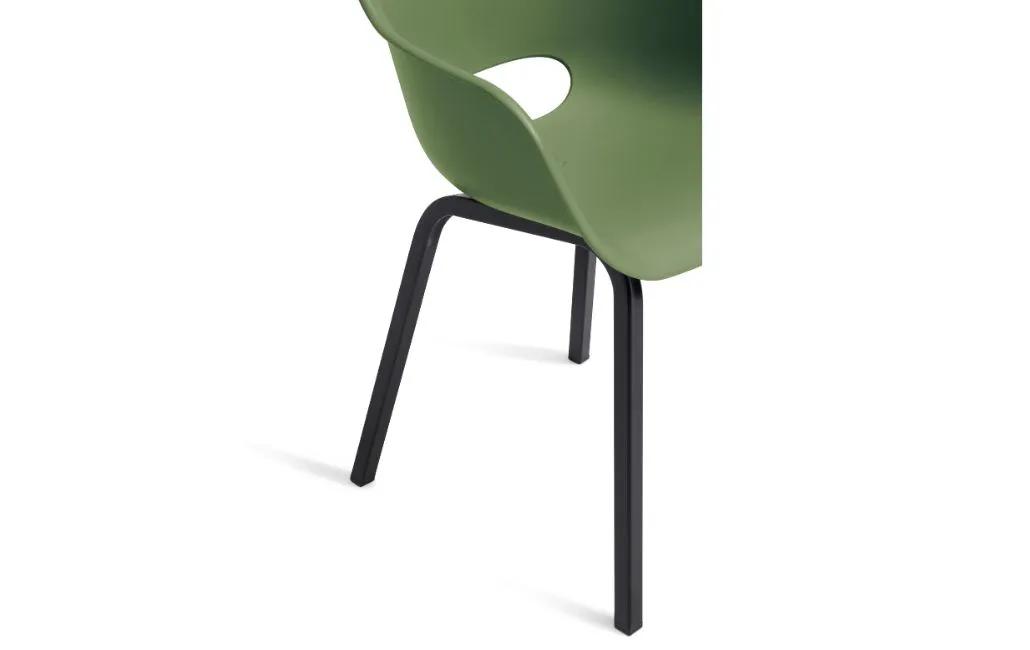 Noa Schalenstuhl - 2er Pack - 56,5x55x80 cm - Dunkelblau