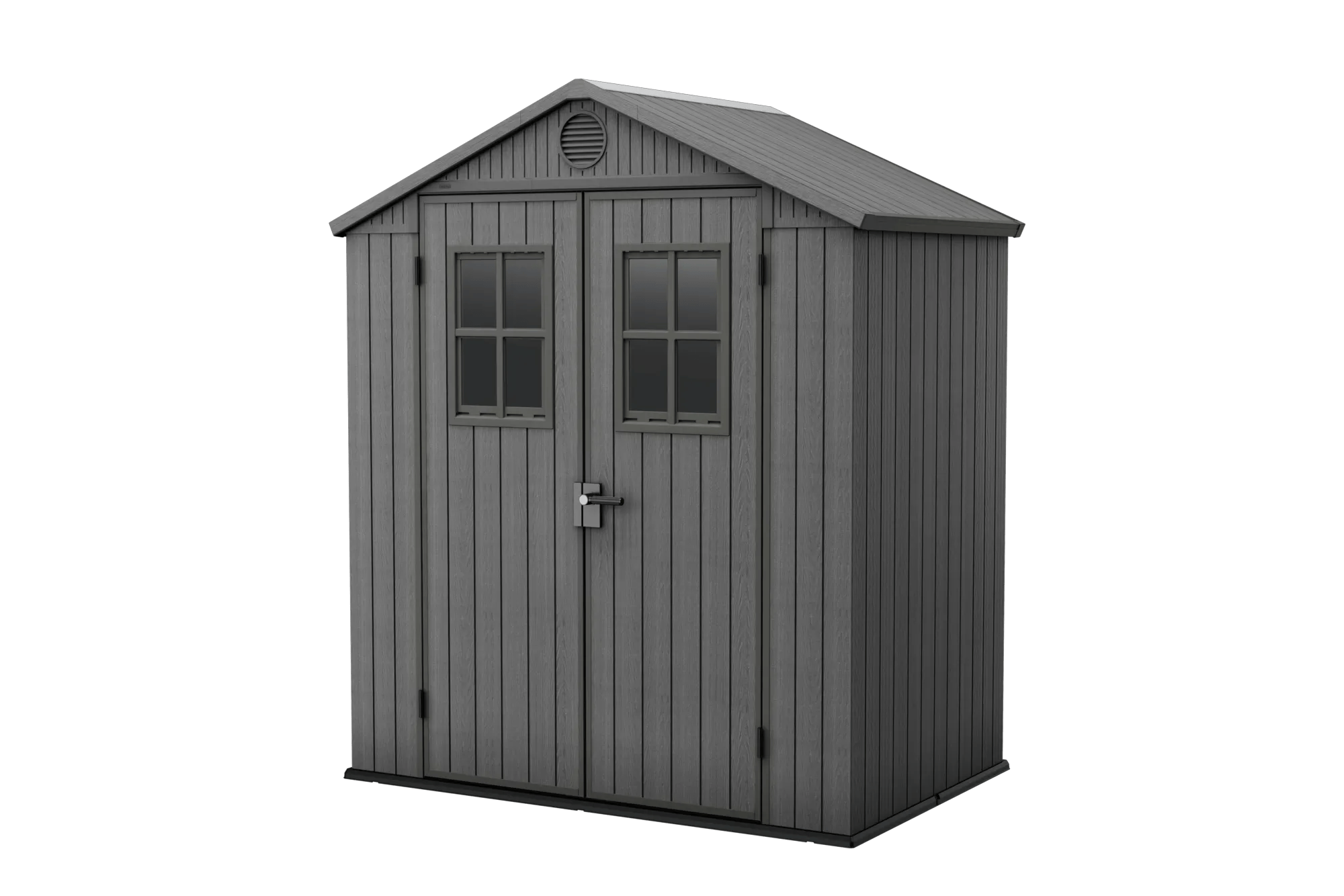 Darwin 6x4  Gartenhaus - 190x122x221 cm - Grau