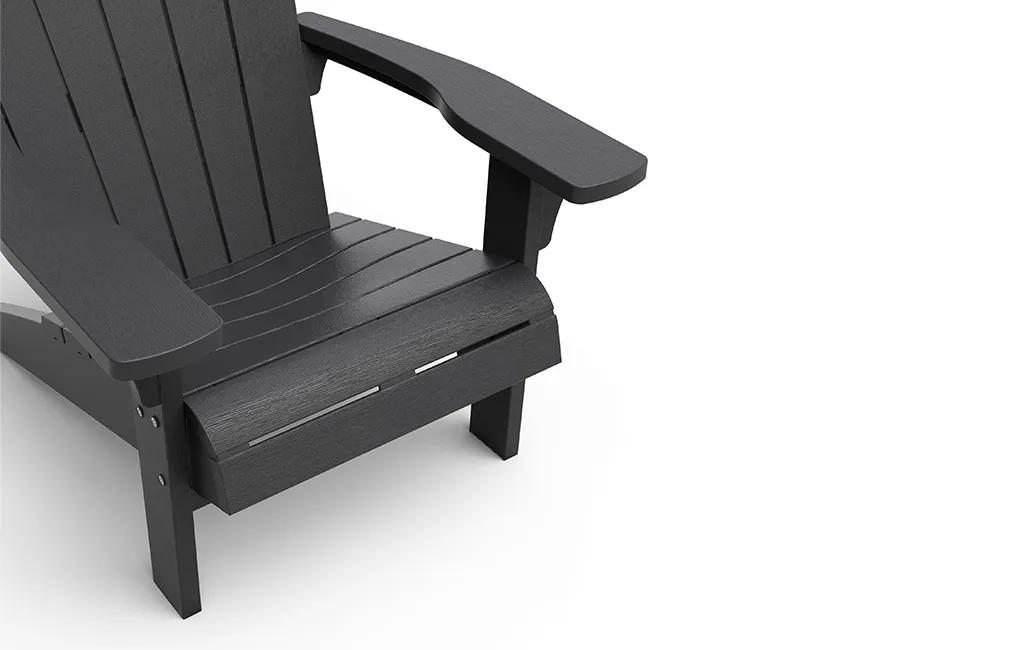 Troy Adirondack Gartenstuhl – 81x80x96,5 cm - Grau