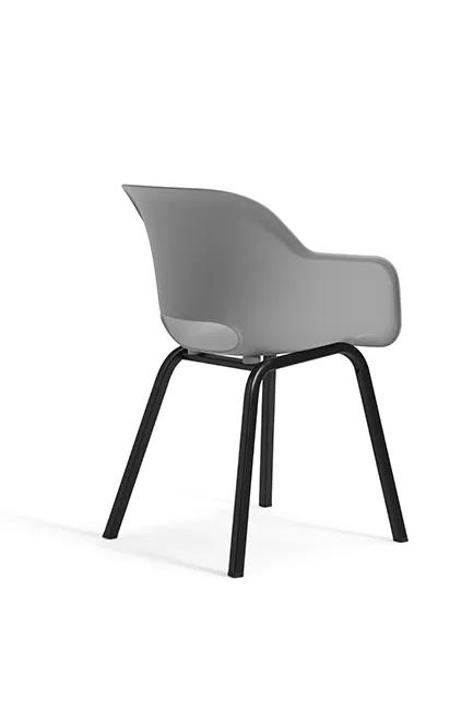 Noa Schalenstuhl - 2er Pack - 56,5x55x80 cm - Dunkelblau