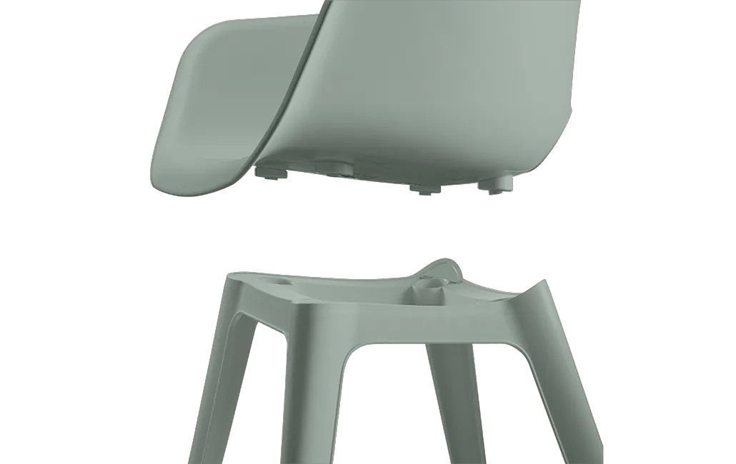 Akola Stuhl - 2er Pack - 55x56x80cm -