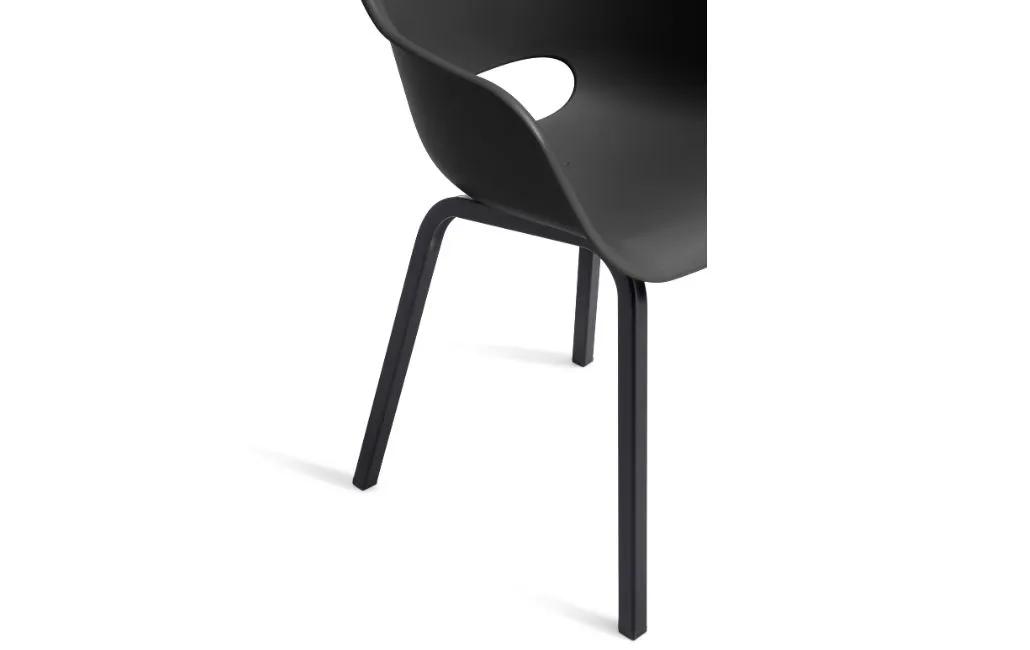 Noa Schalenstuhl - 2er Pack - 56,5x55x80 cm - Dunkelblau