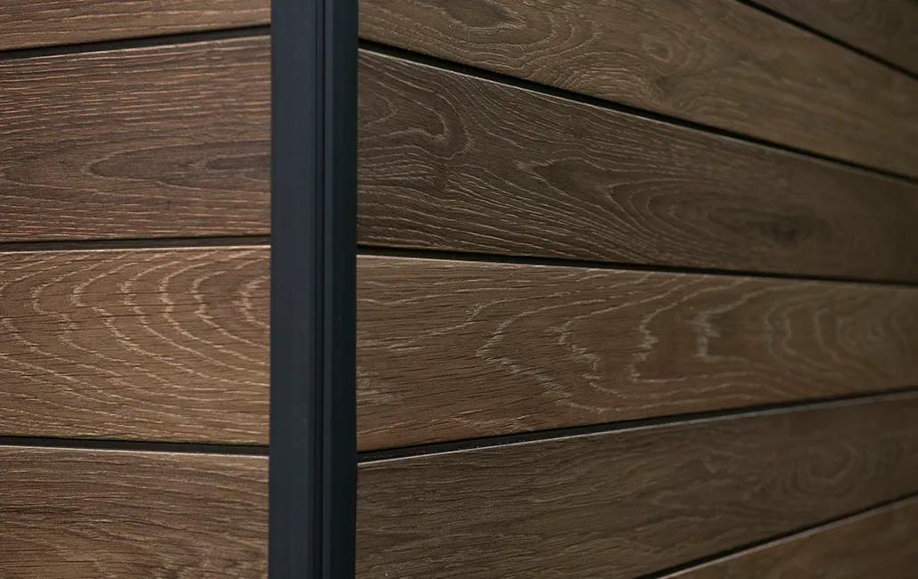Signature 9x7 Gartenhaus - 279x218x226 cm - Walnuss